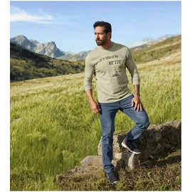 Jan Vanderstorm Langarmshirt JASIR oliv- 80/82