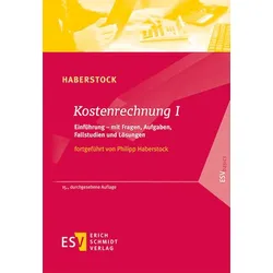 Kostenrechnung / Kostenrechnung I