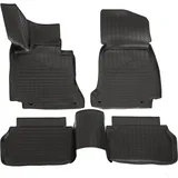 Elmasline 3D Gummimatten Set für Mercedes E-KLASSE W213/S213 2016-2023, | Extra hoher 5cm Rand | Zubehör Fußmatten