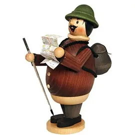 Kuhnert Räucherfigur, Mehrfarbig, Holz, 10x16x10 cm, Dekoration, Weihnachtsdekoration