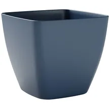 Teraplast CEYLON Pflanzgefäß quadratisch 35 cm dunkelblau