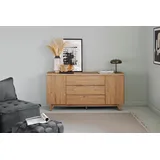 Jahnke Sideboard »LIBRE SB 150«, (1 St.), Sideboard, Kommode, skandinavisch, Montana-Eiche, Breite 150 cm braun