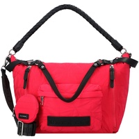 Desigual Womens BOLS_Prisma LIBIA Hand Bag, Red