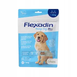 Flexadin Young Dog Maxi 60 Bissen zur Unterstützung der Gelenke von Hunden