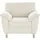 sit&more Sessel Texel Kunstleder 101 x 87 x 88 cm Beige mit Federkern