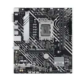 Asus H610M-A-CSM Micro-ATX Mainboard, Intel H610, LGA 1700, DDR5, HDMI, DisplayPort, VGA, 7.1 HD Audio