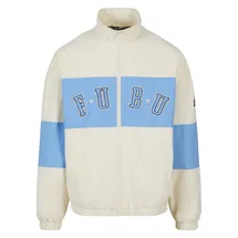 FUBU Bomberjacke creme/light blau  XL