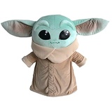 Simba 6315875805NPB - Disney Mandalorian Grogu, The Child, 88cm XXL Plüschfigur Baby Yoda, Plüschtier