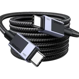UGREEN USB-C auf USB-C 5 m Schwarz/Grau