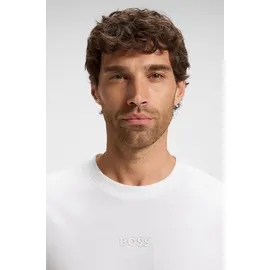 Boss Green Herren, T-Shirt Tee 10, weiss