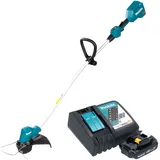 Makita DUR 189 RY Akku Rasentrimmer 18 V 300 mm Brushless + 1x Akku 1,5 Ah + Ladegerät