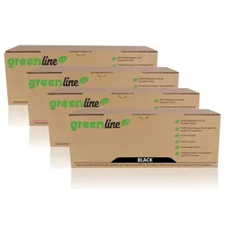 greenline Multipack ersetzt Ricoh 407543 enthält 4x Tonerkartusche