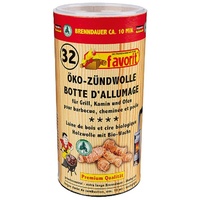 favorit 1256 Öko-Zündwolle, 32-er Dose