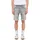 Mustang Jeans-Short Chicago in grau mit Kontrastnähten-W28