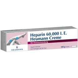 HEPARIN 60.000 Heumann Creme 100 g