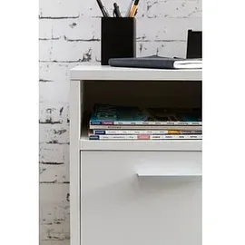 Wohnling WL5.928 Rollcontainer 33 x 38 x 60 cm weiß