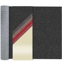 AKO Sicherheitsmatte - Anthrazit, 1,20m x 4,00m,