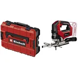 Einhell Akku-Stichsäge 4321260+4540011 ohne Akku, ohne Ladegerät, inkl. E-Case 18 V Anzahl mitgelieferte Akkus 0