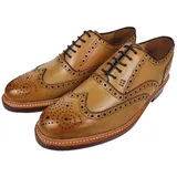 GORDON & BROS. Levet 2506, rahmengenähte Herren Businessschuhe und Schnürhalbschuhe (Brogue, Leder, Ledersohle) Braun (Tan), EU 45 - 45 EU