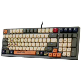 A4Tech Mechanische Tastatur A4TECH BLOODY S98 USB Aviator (BLMS Red Switches) A4TKLA47260 - Grün