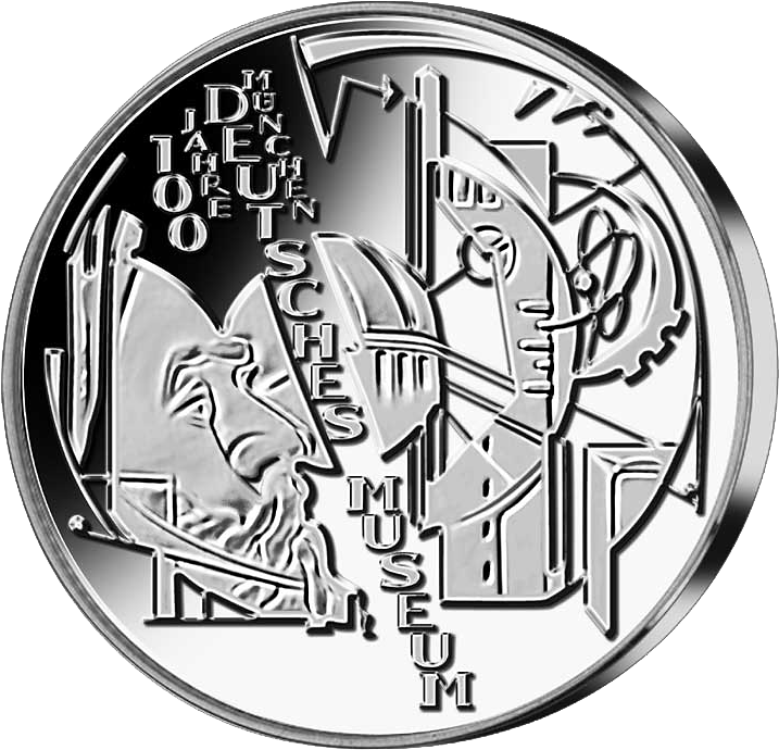 Bund 10 Euro Deutsches Museum 2003 st
