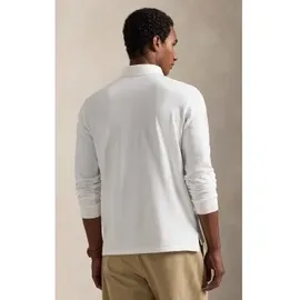 Ralph Lauren Polo Ralph Lauren für Herren. 710680790001 Custom Slim Fit Pique-Poloshirt weiß (3XL), Lässig, Baumwolle, Langarm