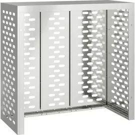 vidaXL Klimaanlagenabdeckung 110 x 50 x 105 cm