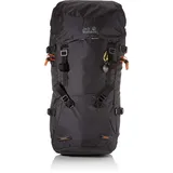 Jack Wolfskin Unisex-Erwachsene Mountaineer 32 AlpinSac a DOS Alpinrucksack, Schwarz (Phantom) - Einheitsgröße