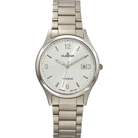 Dugena Herren-Armbanduhr 4460329 Semper, Quarz, Titan, 5 bar