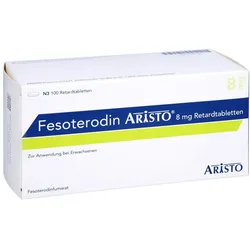 Fesoterodin Aristo 8 mg Retardtabletten 100 St