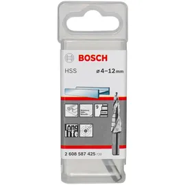 Bosch Stufenbohrer HSS 4 - 12 mm 6 mm 66,5 mm 9 Stufen