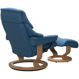 Stressless "Reno", mit Classic Base, Größe S, M & L, Gestell Eiche 79 cm x 108 cm x 75 cm