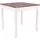 CLP Lindon 80 x 80 cm weiß/braun