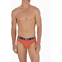 Emporio Armani für Herren. EM000258_AF10778 3er-Set Zettel mit Monogramm rot, weiß, schwarz (XL), Heimtextilien, Mehrfarbig, Baumwolle
