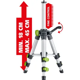 LASERLINER Kompaktstativ VarioStand Aluminium 45 cm