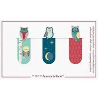 Moses MOSES. VERLAG 31150 Magnetlesezeichen Nachteulen