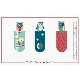 Moses MOSES. VERLAG 31150 Magnetlesezeichen Nachteulen