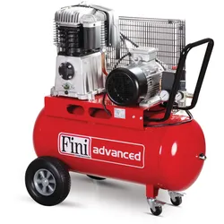 Fini Kolbenkompressor BK 119-90-5,5T, Liefermenge 520 L/min., Qualität Made in Ialien