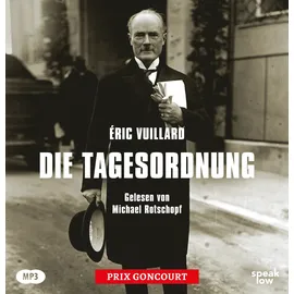 speak low Die Tagesordnung: 1 MP3-CD - Hörbuch