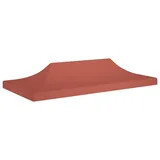 vidaXL Partyzelt-Dach 6x3 m Terrakotta-Rot 270 g/m2