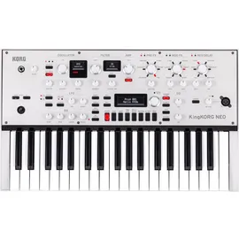 Korg King Neo -syntetisaattori, Synthesizer, Silber, Weiss