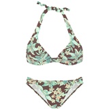 s.Oliver Triangel-Bikini, Damen coffee-mint, Gr.40 Cup A,