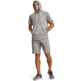 Under Armour Rival Terry Kurze Hose - onyx white XL