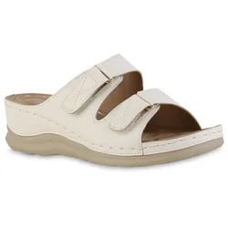 Damen Komfort Sandalen in Beige