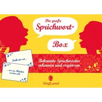 Singliesel GmbH Die große Sprichwort-Box für Senioren