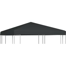 vidaXL Pavillondach 310 g/m2 3x3 m Grau