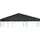 vidaXL Pavillondach 310 g/m2 3x3 m Grau