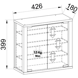 VCM Vitrine | Wandvitrine Glasvitrine Vitrosa S