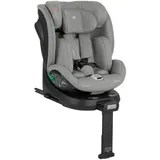 Kikkaboo Kindersitz i-Twist i-Size (40-150 cm) Gruppe 0+/1/2/3 Stützbein Isofix hellgrau