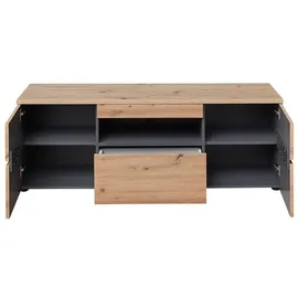 Innostyle Memphis TV-Lowboard  cm Braun Holzwerkstoff